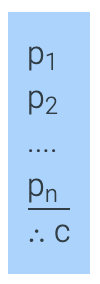 hypotheses denotation